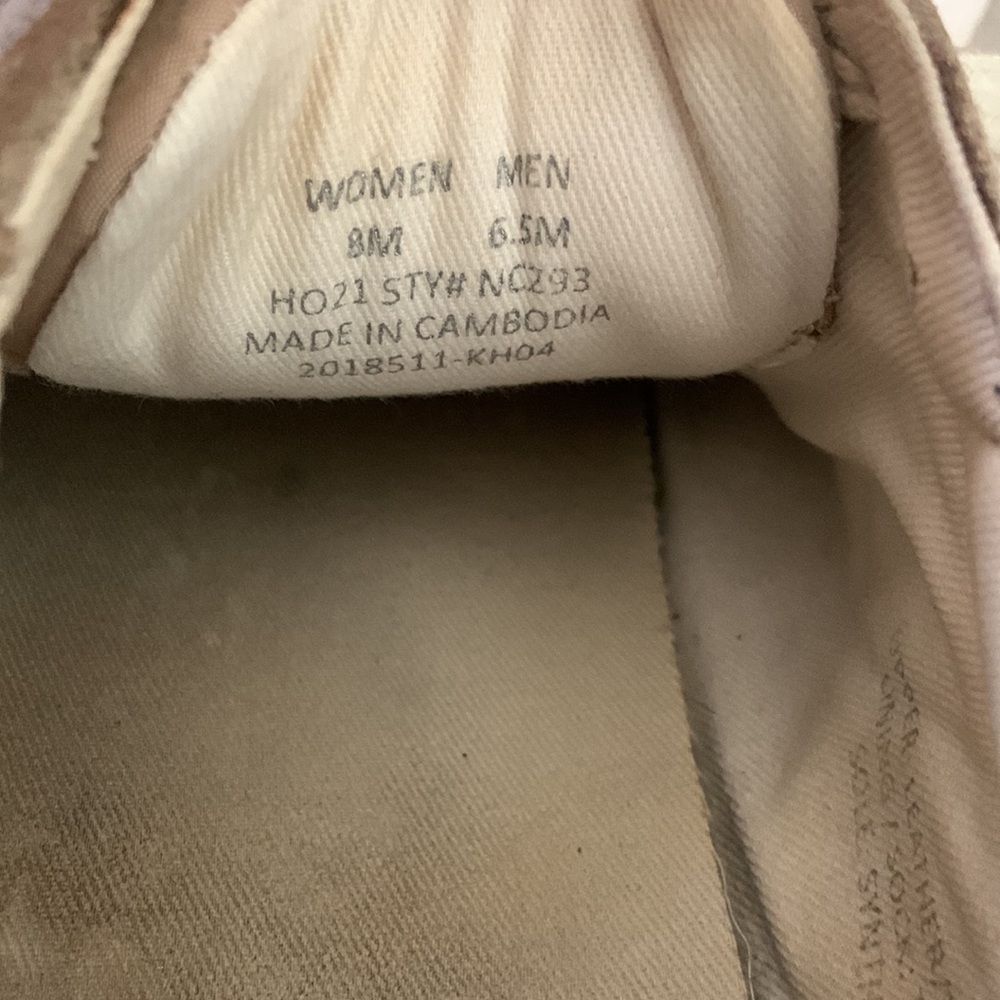 Madewell Cream and White Quilted Sneakers - Picture 9 of 10